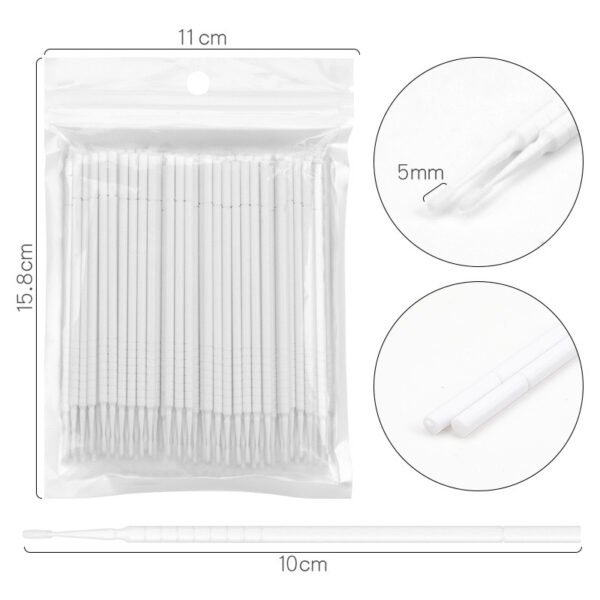 Micro Swabs Brush for clean and remover 100 pcs/package