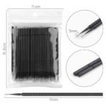 Micro Swabs Brush for clean and remover 100 pcs/package