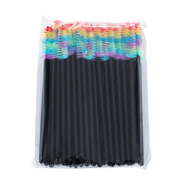 New design Colorful Eyelash Mascara Brush 50pcs/pack