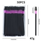 New design Colorful Eyelash Mascara Brush 50pcs/pack