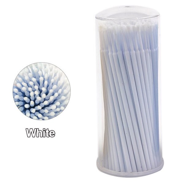 Cotton Swab Brush For Eyelash Extensions 100pcs/pack