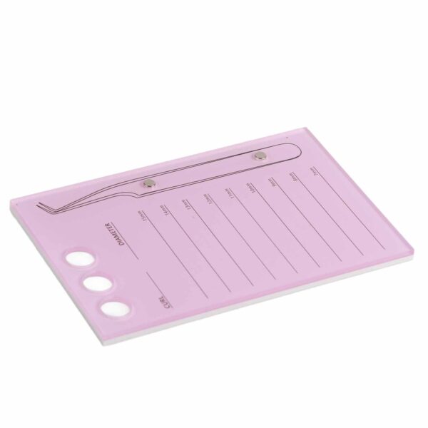 Magnetic Acrylic Lash pallet For Eyelash Extensions