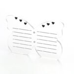 Butterfly-Shape Magnetic Acrylic Lash Pallet