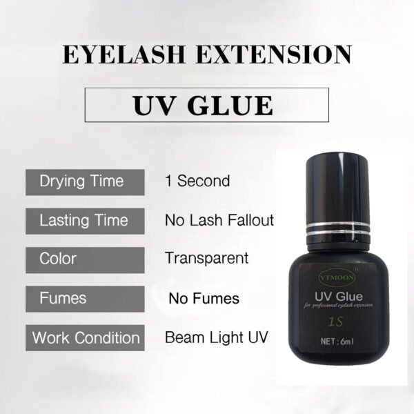 Eyelash extension UV Glue 1s